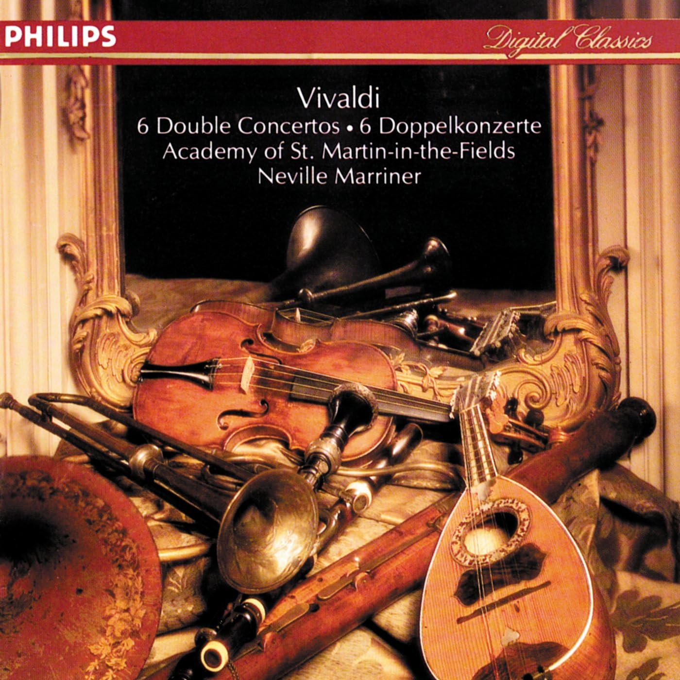 6 Double Concerti [Audio CD] Vivaldi, Academy Of St. Martin-in-the-Fields, Neville Marriner