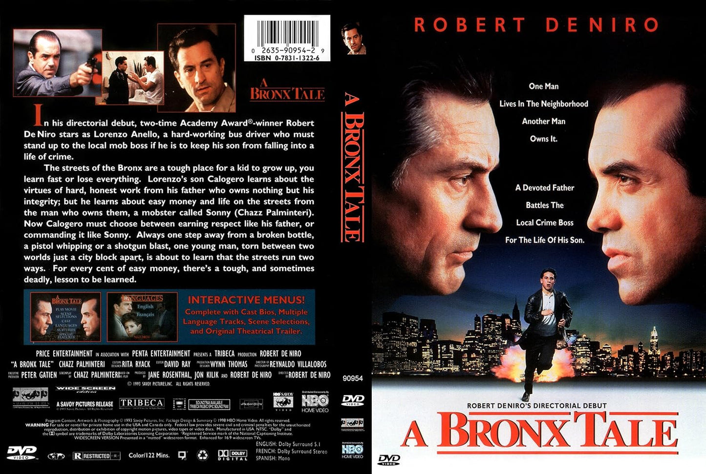 A Bronx Tale (Widescreen) [DVD]