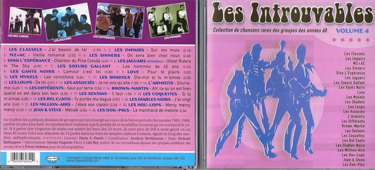 V4 Les Introuvables [Audio CD] Artistes Variés