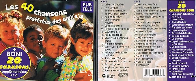 Les 40 Chansons Preferees Des [Audio CD]