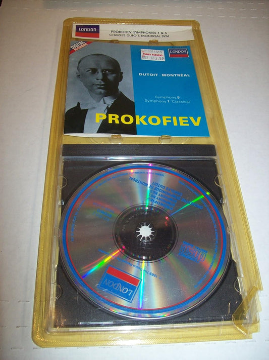 Symphonies 1 & 5 [Audio CD] Prokofiev; Dutoit and Montreal Symphony Orchestra