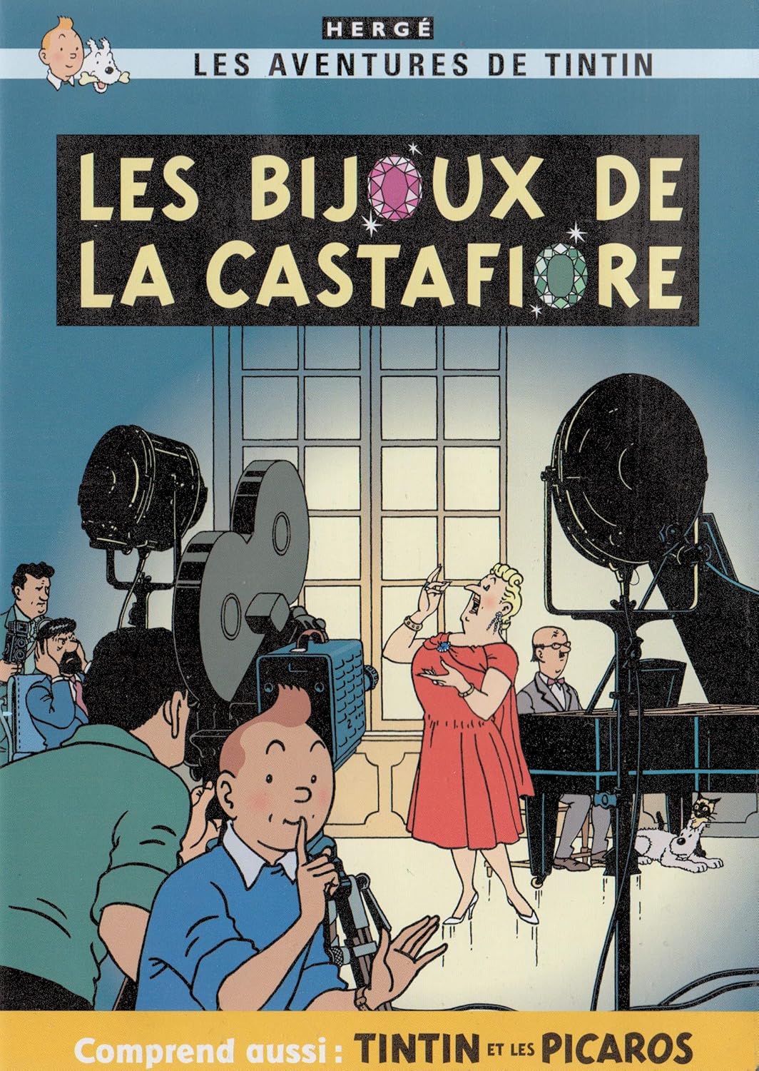 Les Adventures de Tintin, Vol. 10 - Les Bijoux de la Castafiore / Tintin et les Picaros [DVD]