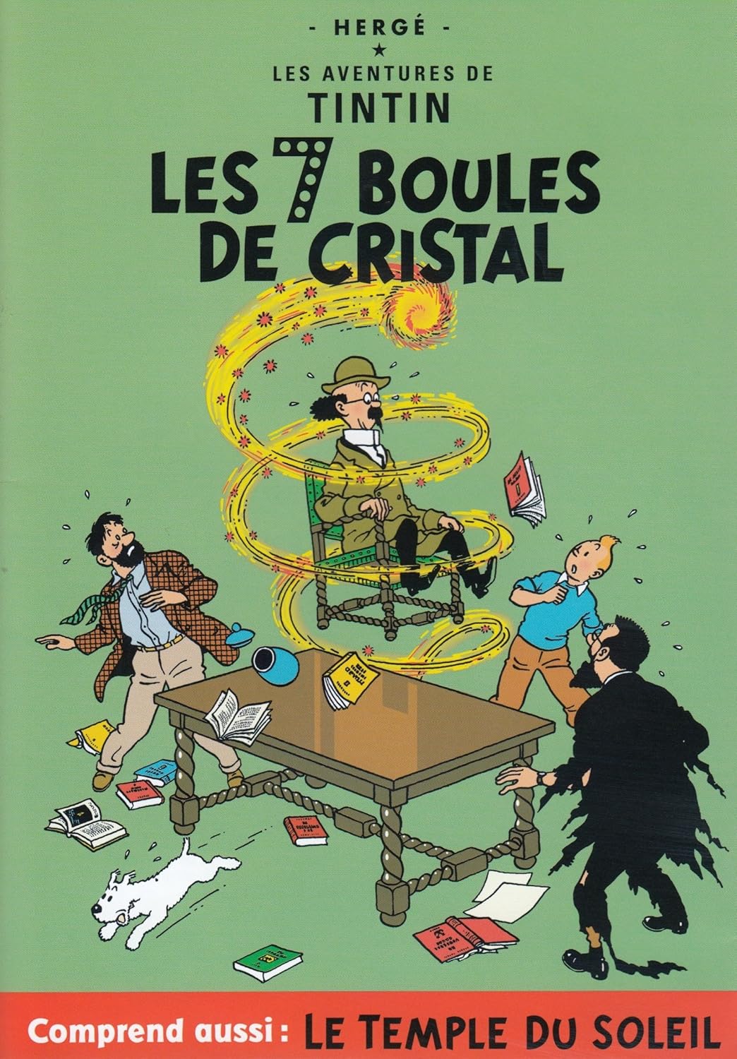 The Adventures of Tintin: 7 Boules/Cristal/Temple (Version française) [DVD]