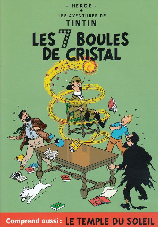 The Adventures of Tintin: 7 Boules/Cristal/Temple (Version française) [DVD]