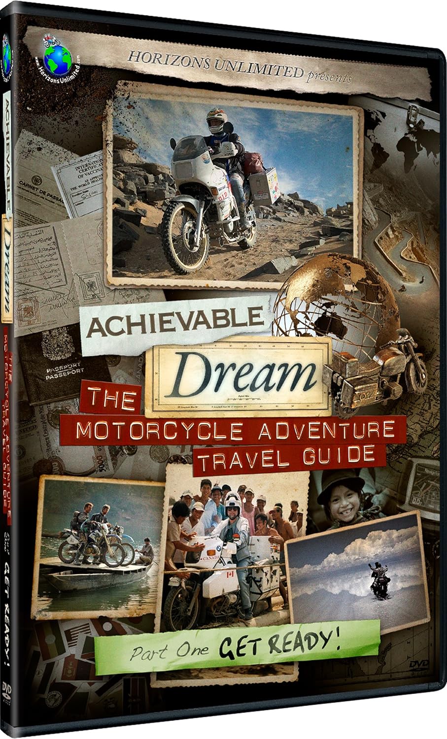 Achievable Dream - Motorcycle Adventure Travel Guide - Get Ready! [DVD]