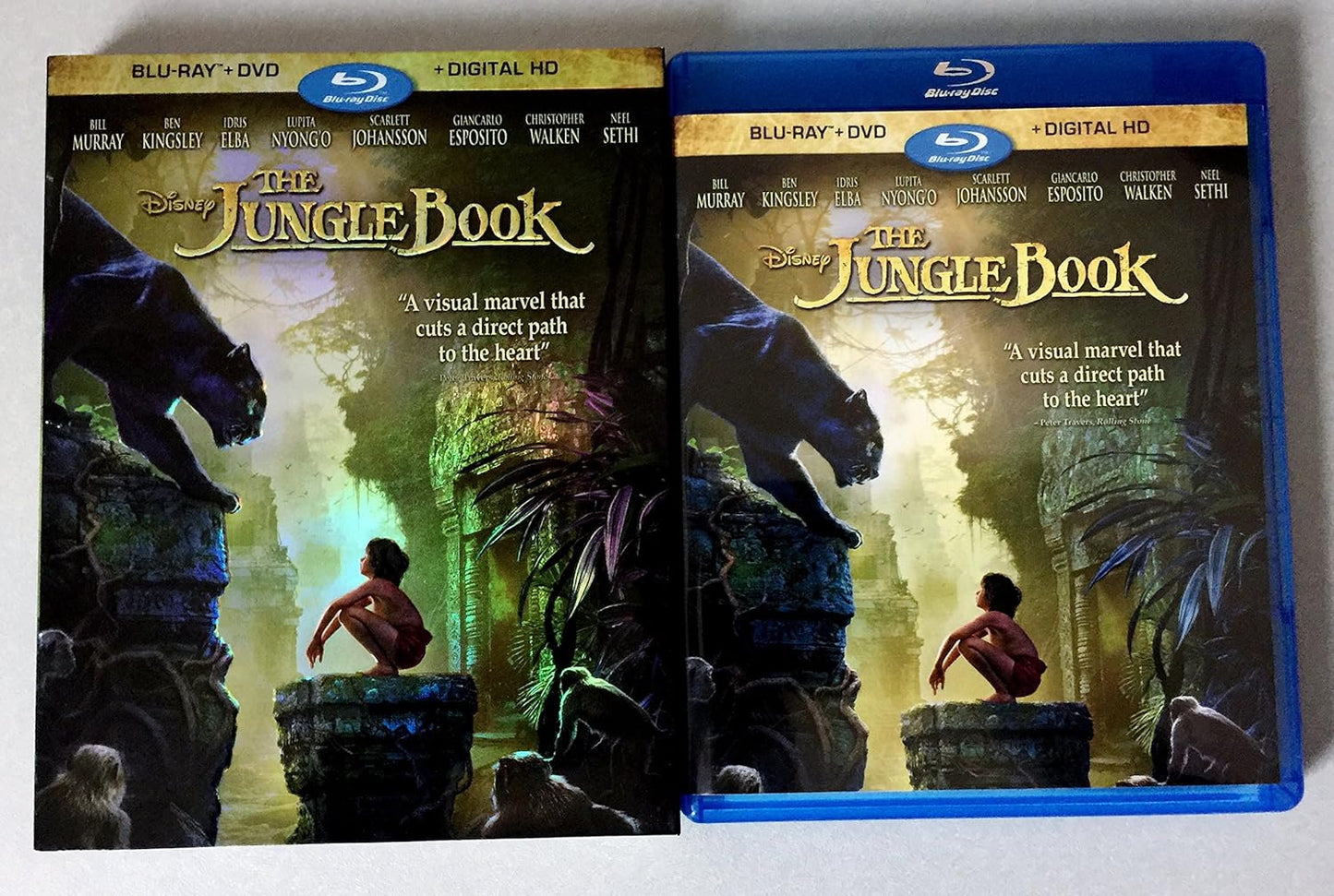The Jungle Book (BD + DVD + Digital HD) [Blu-ray]