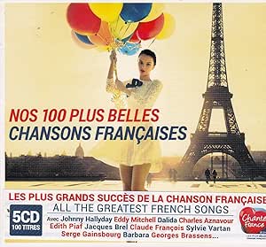 Nos 100 plus belles chansons françaises 5CD [Audio CD] Artistes variés