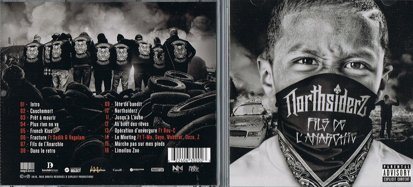 Fils de L'anarchie [Audio CD] Northsiderzs