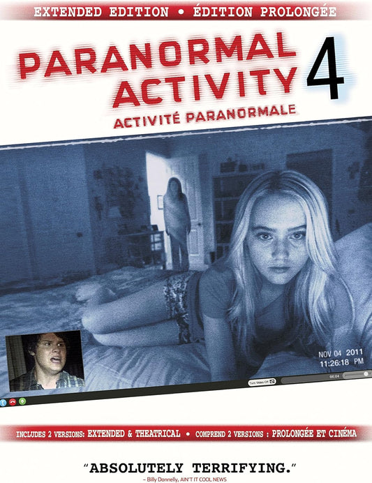 Paranormal Activity 4: Unrated Edition [DVD]