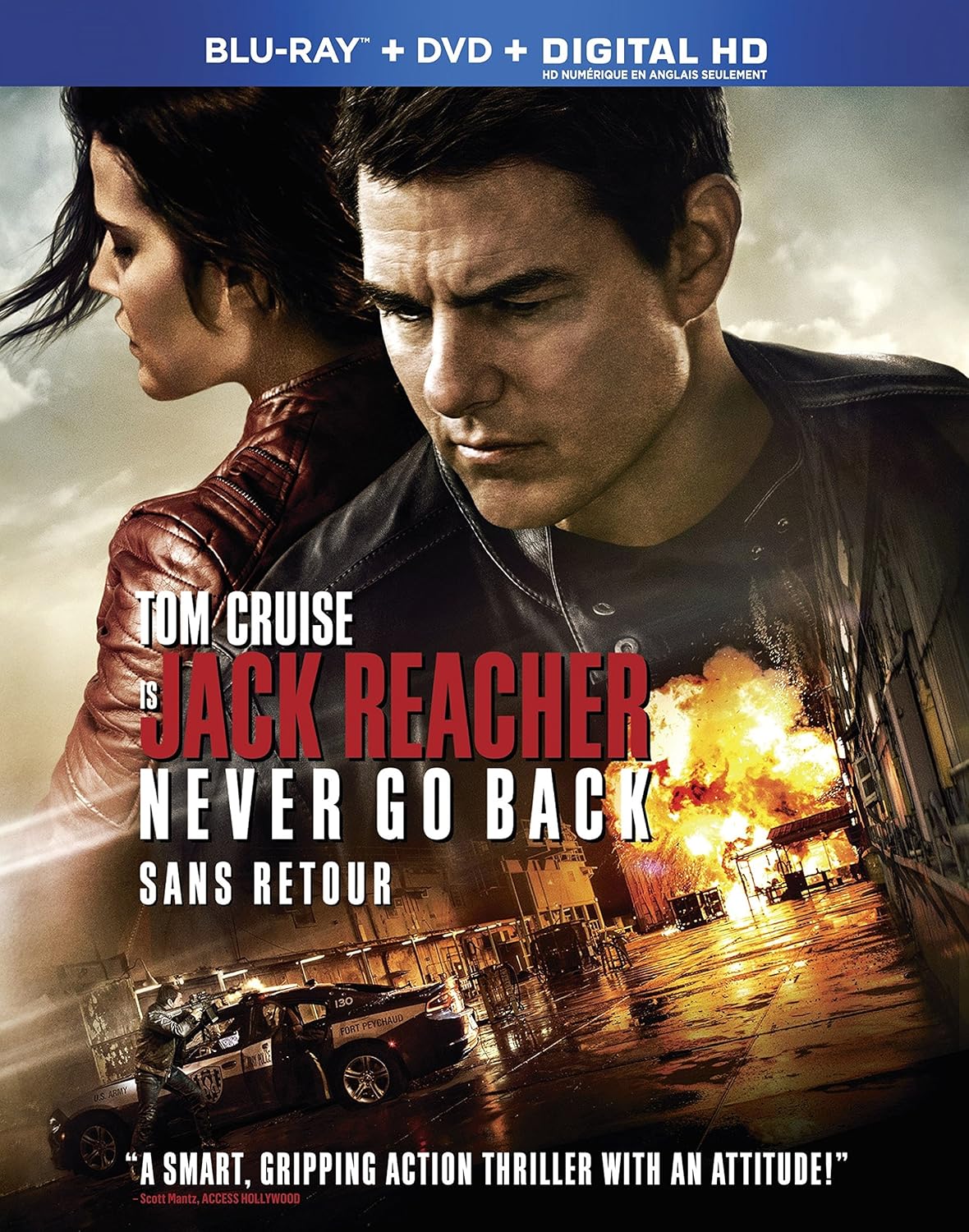 Jack Reacher: Never Go Back [Blu-ray + DVD]