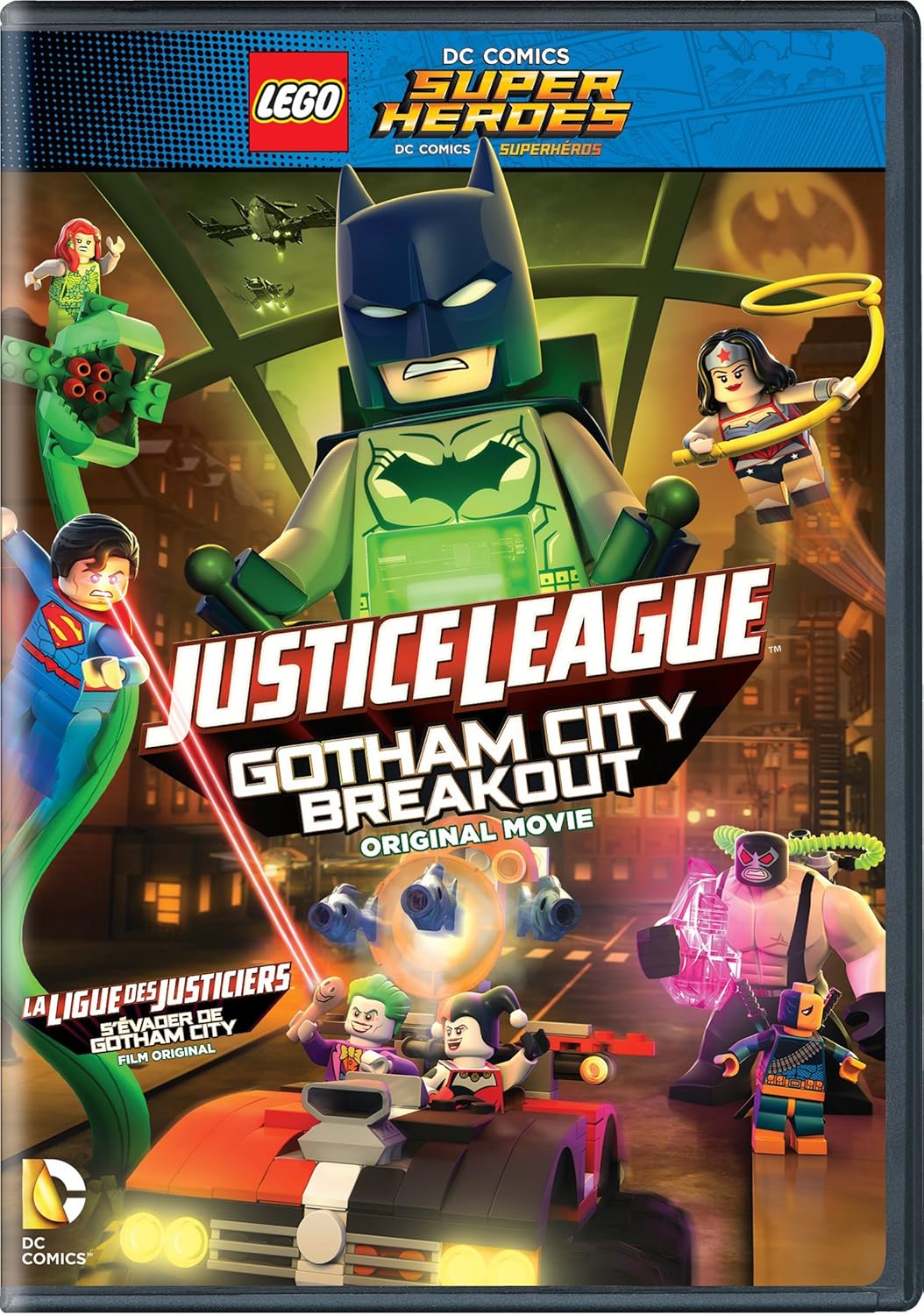 LEGO DC Comics Super Heroes: Justice League: Gotham City Breakout (No figurine) (Bil/DVD) [DVD]