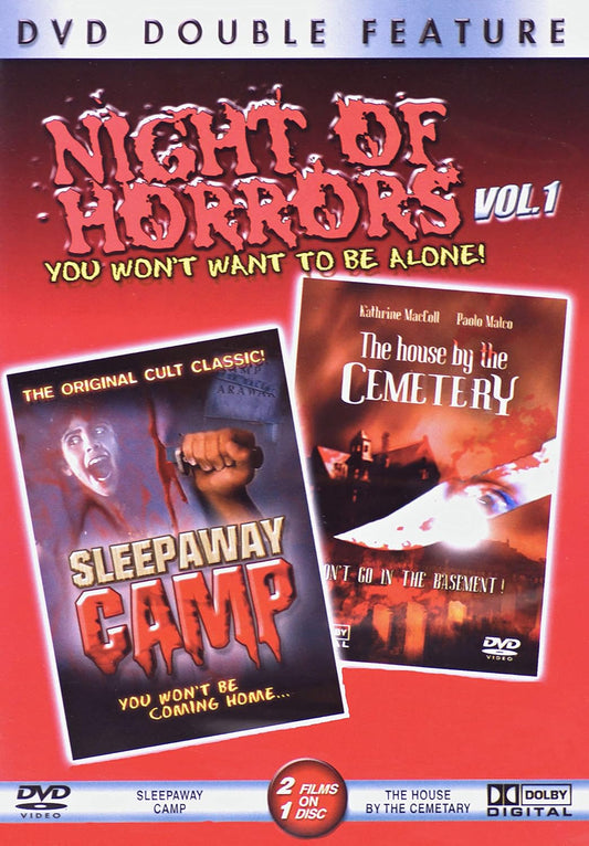 Night of Horrors, Vol. 1: Sleepaway Camp & House By The Cemetery [Import] [DVD]