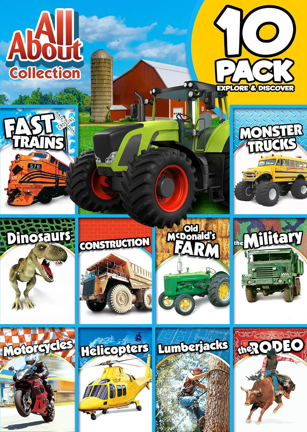 All About Collection 10-Pack: Explore and Discover [DVD]