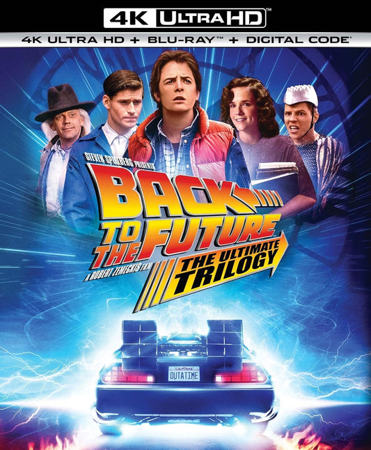 Back To The Future Trilogy (4K UHD + Blu-ray) (7 Disc Set) (4K Collectors Edition Digibook  [Blu-ray]