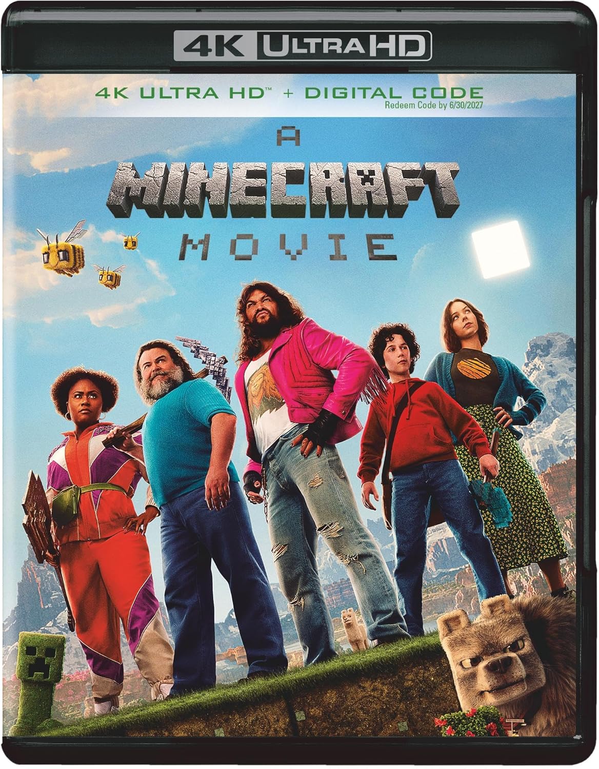 A Minecraft Movie (4K Ultra HD + Digital) [Blu-ray]