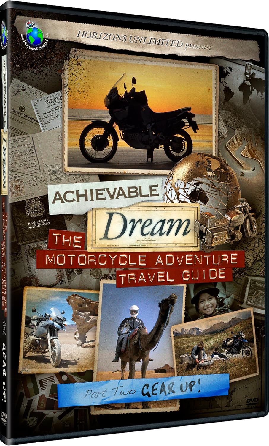 Achievable Dream - Motorcycle Adventure Travel Guide - Gear Up! [DVD]