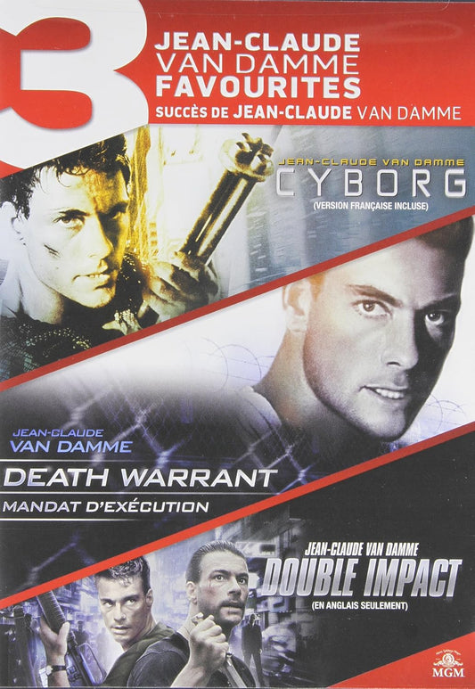 Van Damme (Cyborg / Death Warrant / Double Impact) (Bilingual) [DVD]