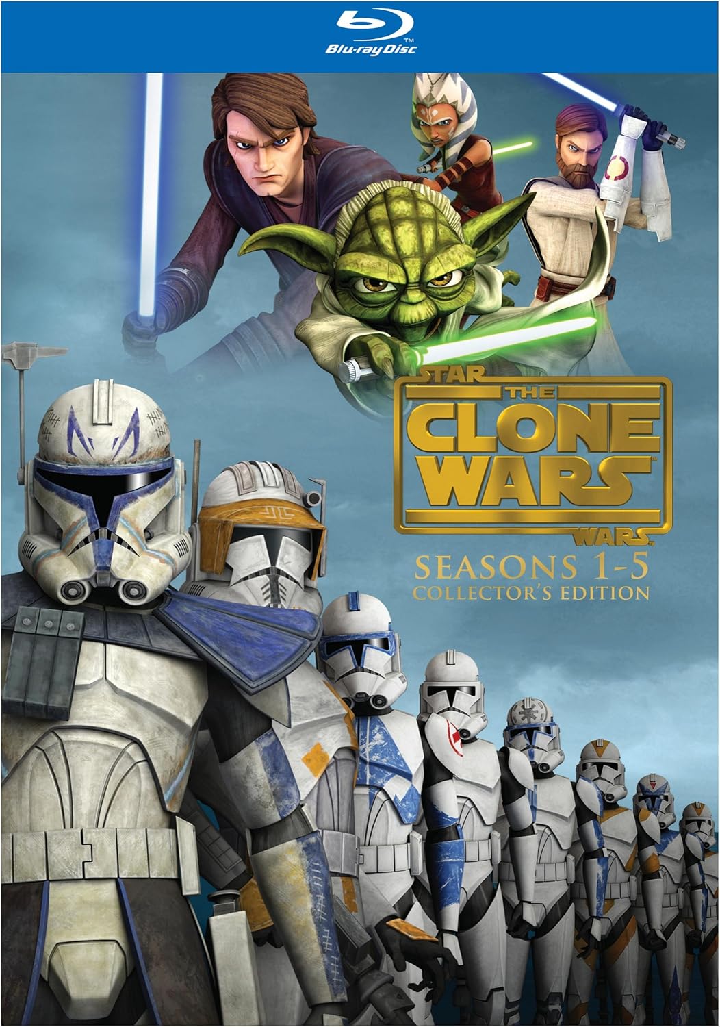 Star Wars: The Clone Wars: Seasons 1-5 Collector’s Edition [Blu-ray]