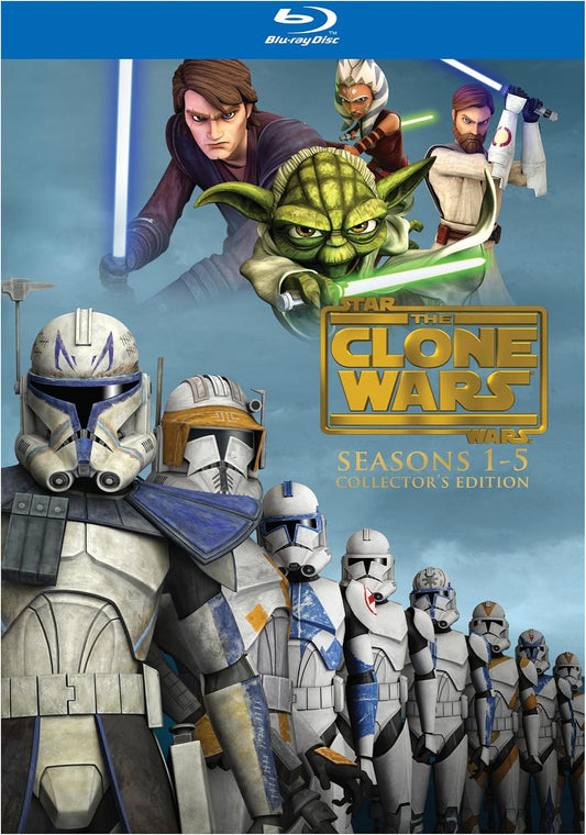 Star Wars: The Clone Wars: Seasons 1-5 Collector’s Edition [Blu-ray]