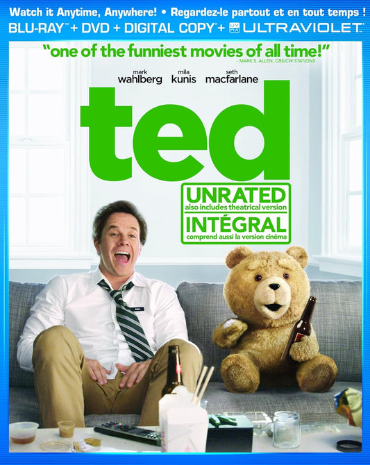 Ted (Bilingual) [Blu-ray + DVD + Digital Copy + UltraViolet] [Blu-ray]