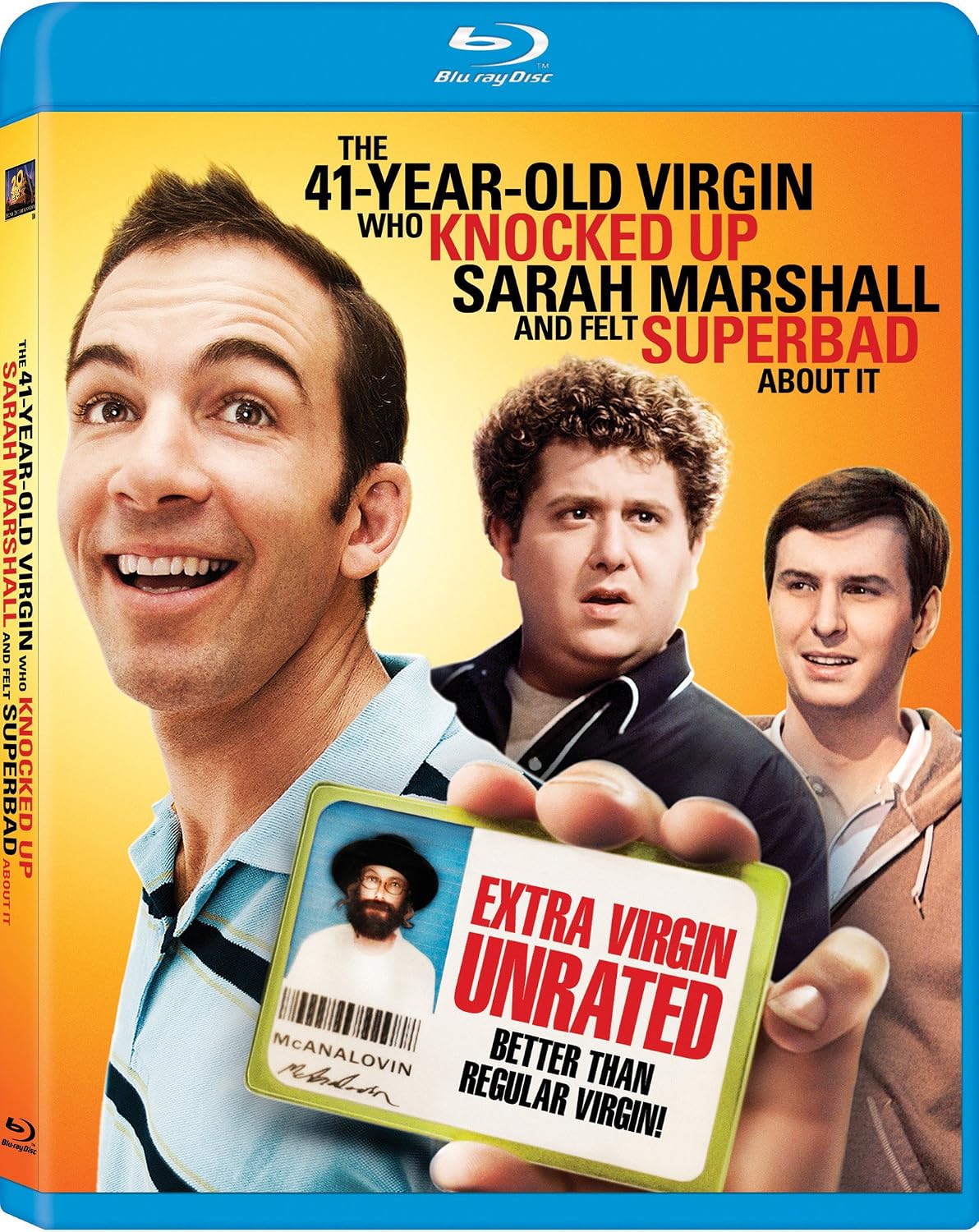 The 41 Year Old Virgin Who Knocked Up Sarah Marshall and Felt Superbad About It [Blu-ray]