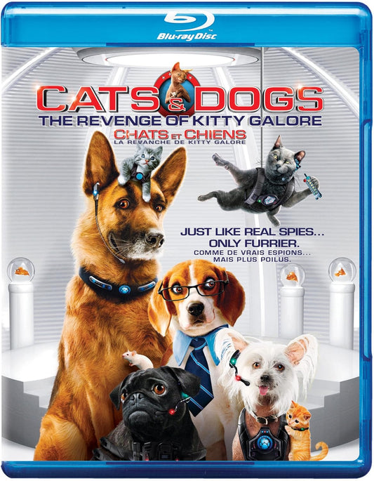 Cats & Dogs: Revenge of Kitty Galore / Chats et Chiens: La revanche de Kitty Galore (Bilingual) [Blu-ray]