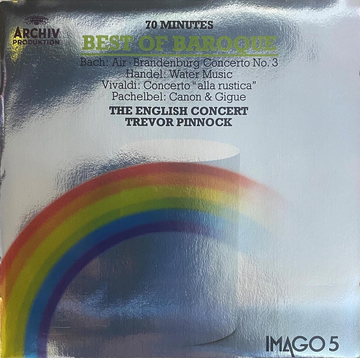 Best Of Baroque [Audio CD] Bach : Handel : Vivaldi : Pachelbel : English Concert, Trevor Pinnock