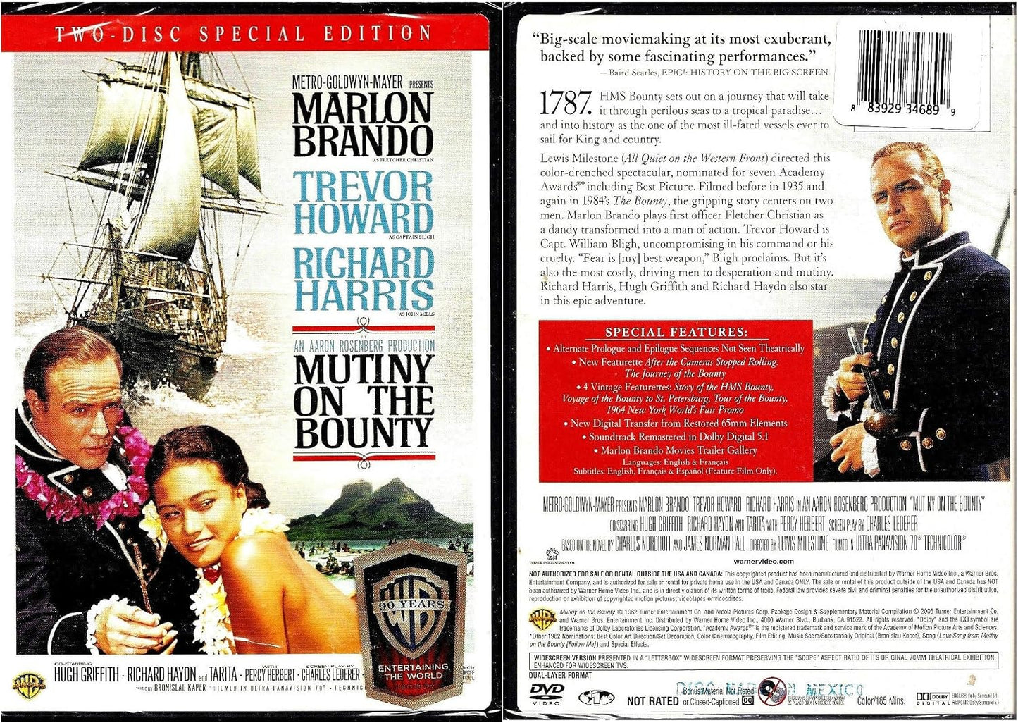 Mutiny on the Bounty (Les révoltés du Bounty) (Two-Disc Special Edition) [DVD]