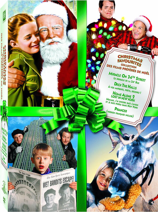 Christmas Favourites Collection (Miracle on 34th Street/Deck the Halls/Home Alone 2: Lost in New York/Prancer) (Bilingual) [DVD]
