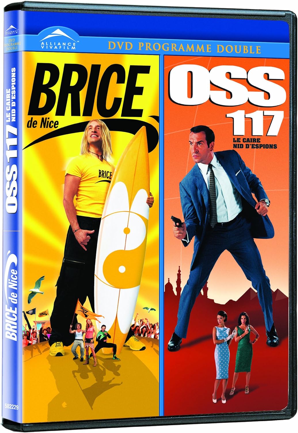 Brice de Nice / OSS 117 (Programme Double) (French Cover) [DVD]