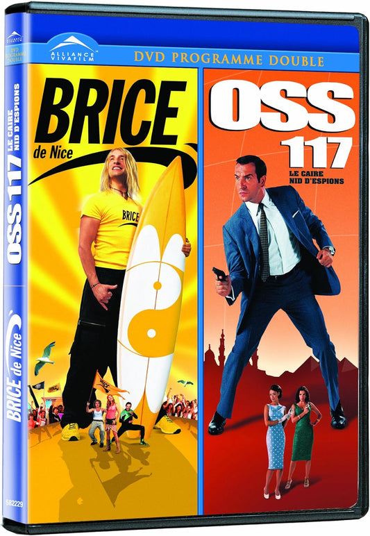 Brice de Nice / OSS 117 (Programme Double) (French Cover) [DVD]