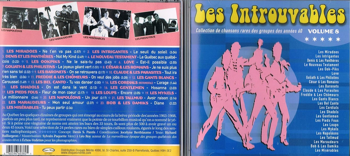 V8 Les Introuvables [Audio CD] Artistes Variés