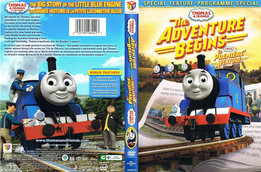 THOMAS: ADVENTURE BEGINS DVD WMT CDN [DVD]