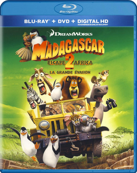 Madagascar: Escape 2 Africa Bilingual) [Blu-ray]