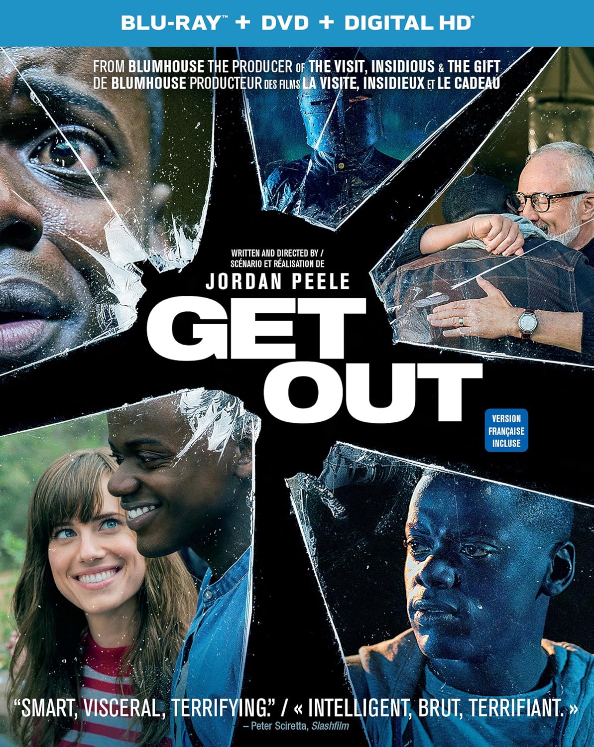 Get Out [Blu-ray + DVD + Digital HD] (Sous-titres français) [Blu-ray]