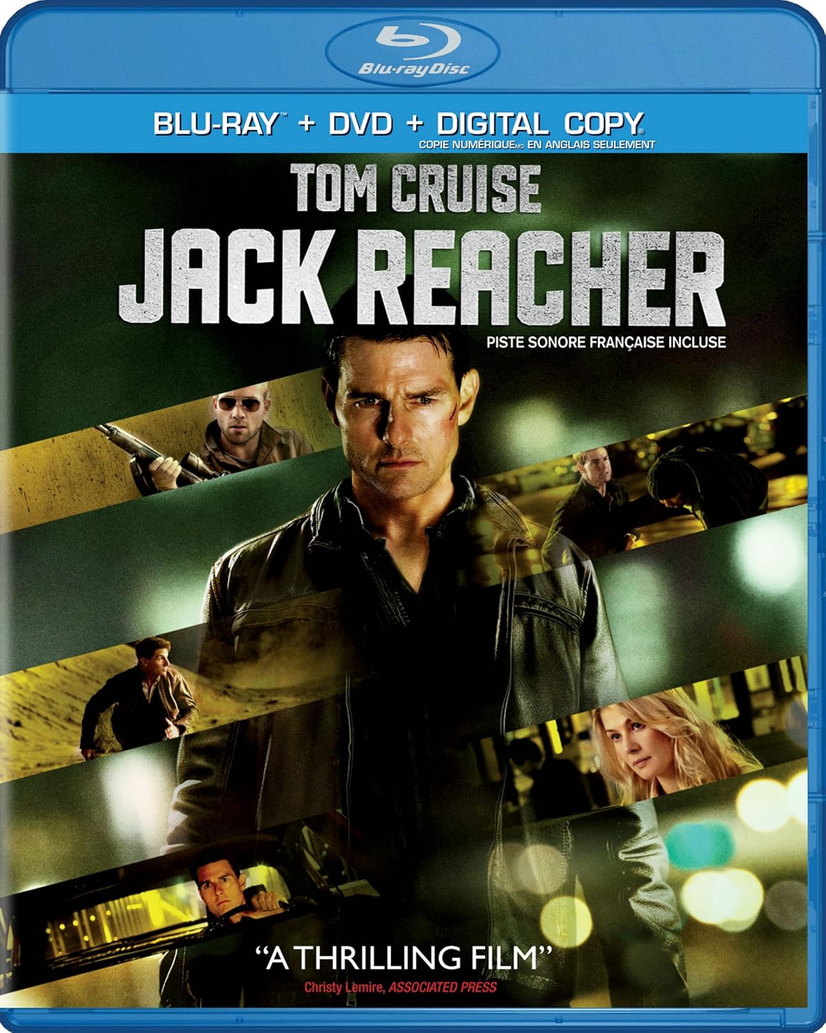 Jack Reacher [Blu-ray + DVD + Digital Copy + UltraViolet] (Bilingual) [Blu-ray]