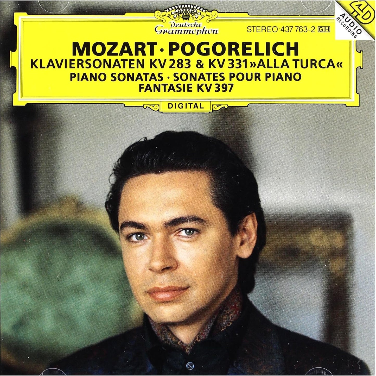 Piano Sonatas KV283 & 331 [Audio CD] W.a. Mozart; Ivo Pogorelich and Wolfgang Amadeus Mozart