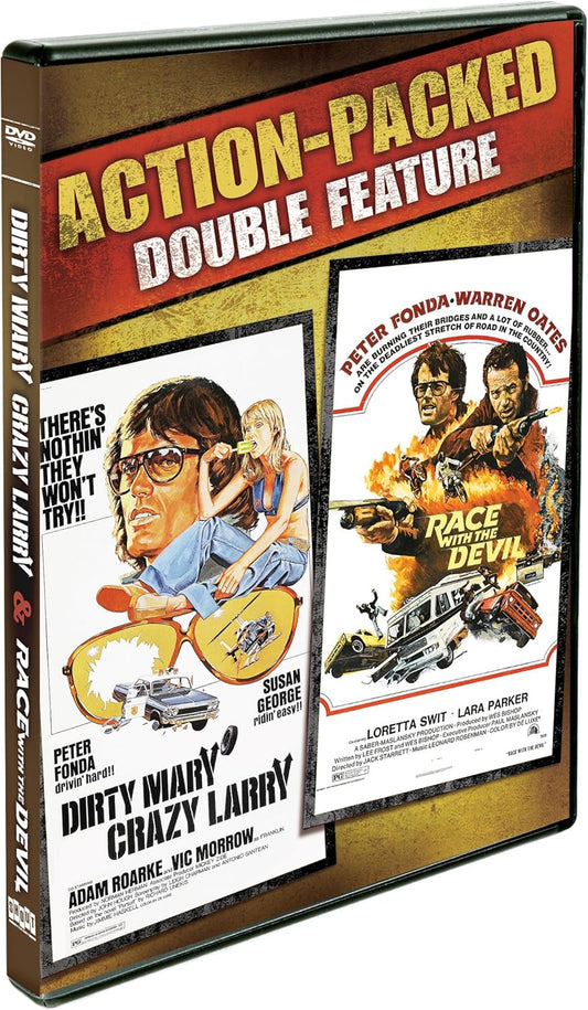 Action-Packed Double Feature (Dirty Mary Crazy Larry / Race with the Devil) [DVD]