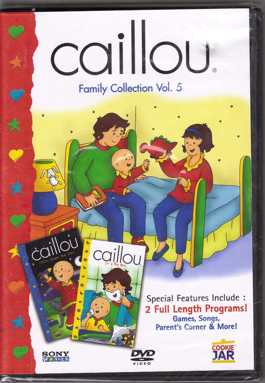 Caillou : collection famille, vol. 5 (Version française) [DVD]