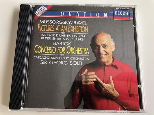 Pictures at an Exhibition / Concerto for Orchestra [Audio CD] Mussorgsky; Bartok; Solti and Cso