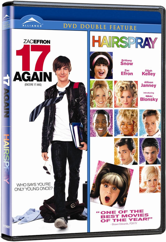 17 Again / Hairspray (Double Feature) (Bilingual) [DVD]