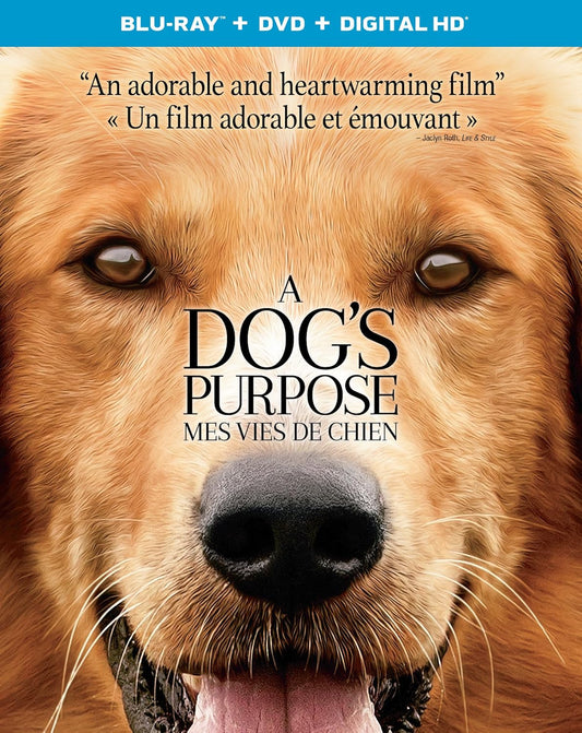 A Dog’s Purpose [Blu-ray + DVD + HD] (Bilingual)