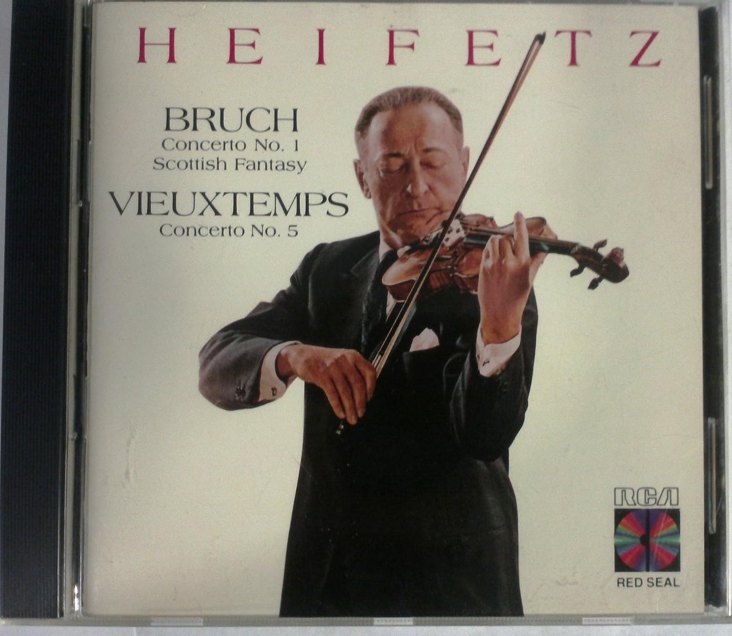 Bruch: Violin Concerto; Vieuxtemps: Concerto No. 5 [Audio CD] Bruch, Vieuxtemps, Heifetz