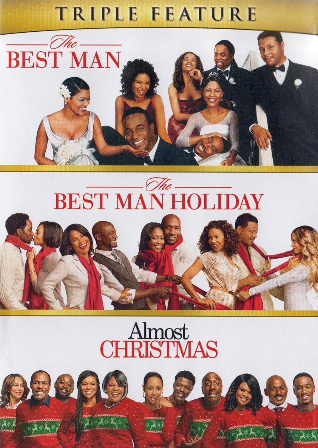The Best Man / The Best Man Holiday / Almost Christmas (Triple Feature) [DVD]