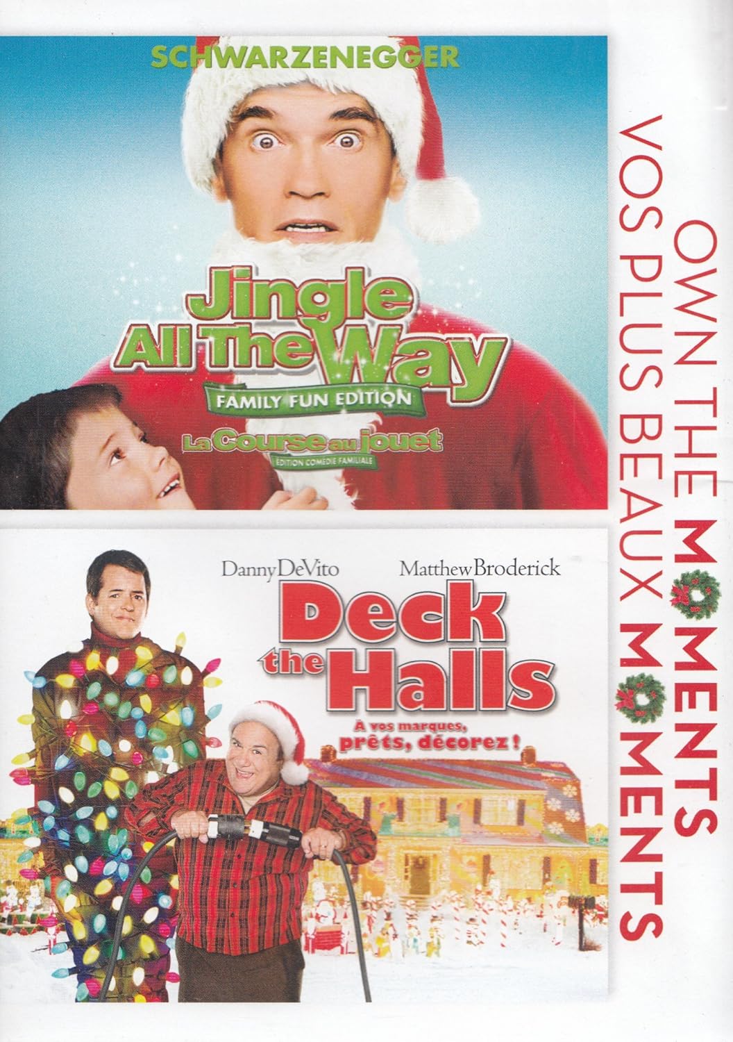 Jingle All The Way/Deck The Halls (Bilingual) [DVD]