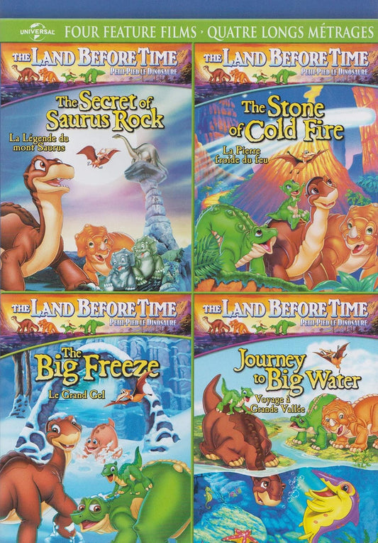 The Land Before Time: VI-IX (4-Movie Family Fun Pack) (Bilingual) [DVD]