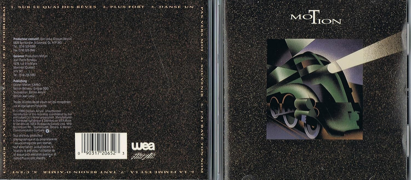 Motion (Incl: La Femme Est La) [Audio CD] Motion