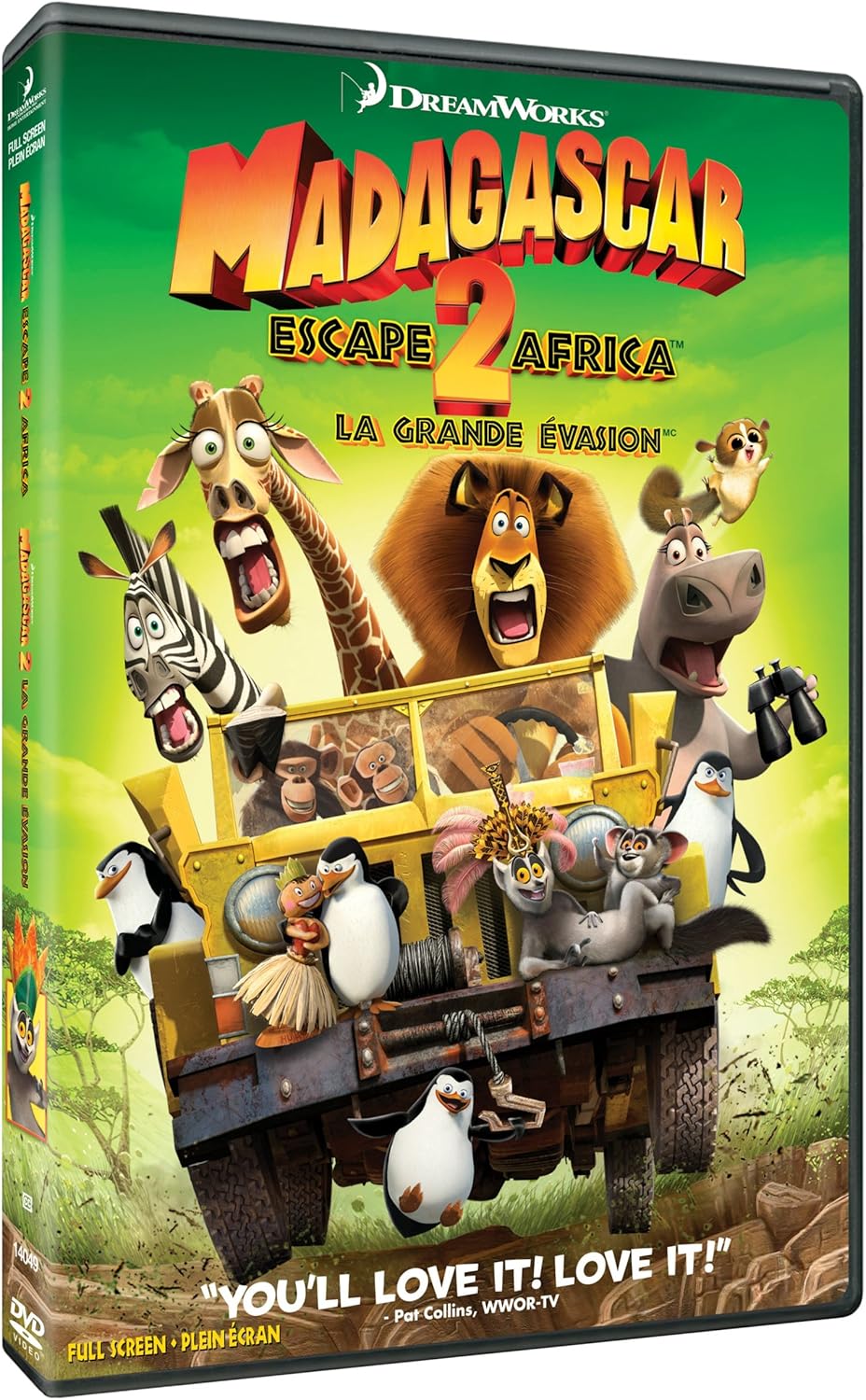 Madagascar: Escape 2 Africa (Bilingual / Full Screen) [DVD]
