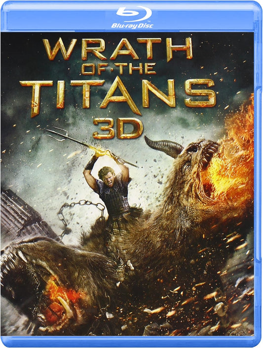 NEW Worthington/neeson/fiennes/hus - Wrath Of The Titans 3d [Blu-ray]