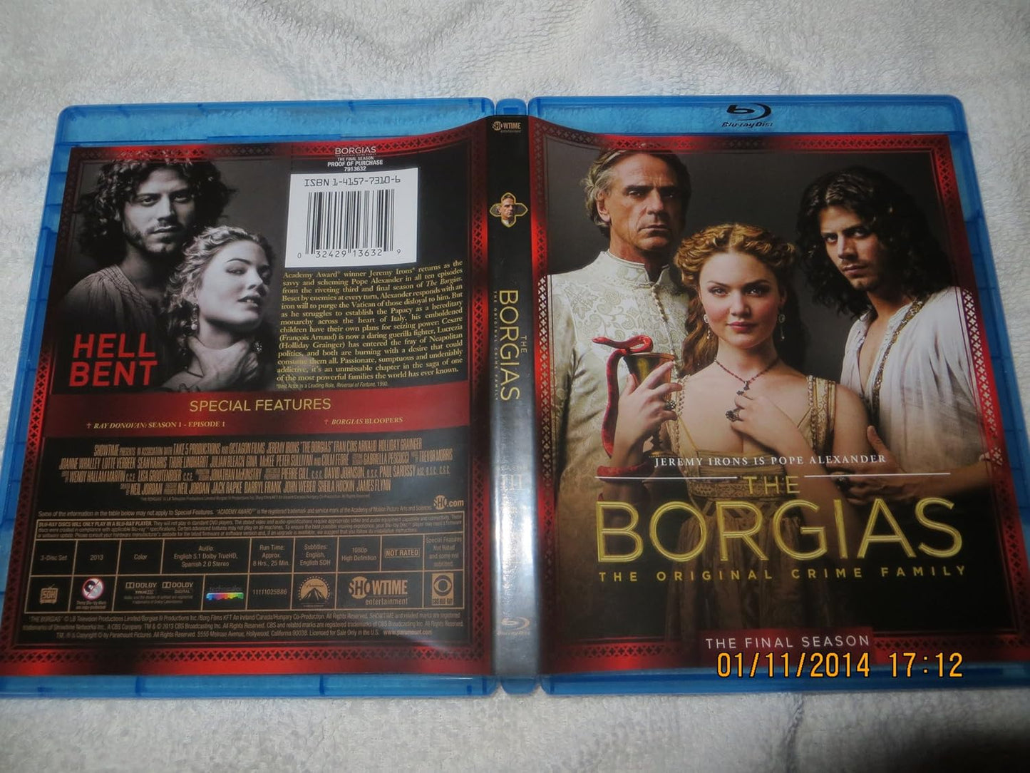 The Borgias: The Third Season (The Final Season) [Blu-ray]